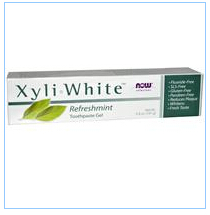 Now Foods, Solutions, Xyli-White牙膏凝胶，清新薄荷，6.4盎司（181克）