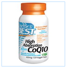 Doctor's Best, CoQ10, with BioPerine, 100 mg, 120 Veggie Caps