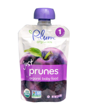 Plum Organics, 有机婴儿食品，纯西梅