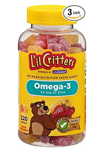 小熊糖 儿童OMEGA-3鱼油含DHA软糖