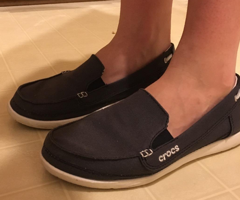 crocs 卡骆驰 Walu 女士休闲帆布鞋