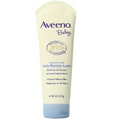 明星产品，Aveeno Baby 婴儿天然燕麦保湿乳液227g*2