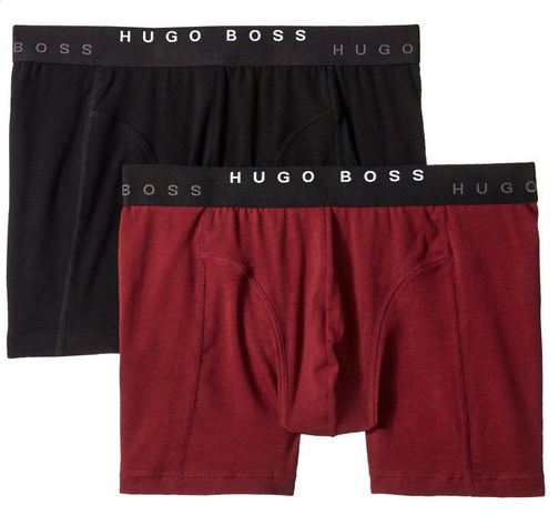 BOSS HUGO BOSS 雨果博斯 Cyclist Trunk 男士平角内裤2条装