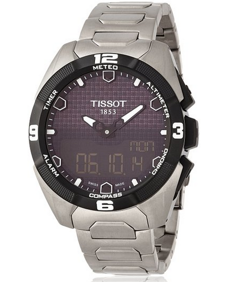 Tissot 天梭 T0914204405100 男士光动能石英手表