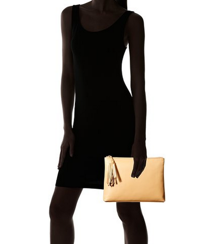 LOEFFLER RANDALL Tassel Pouch 女款真皮手拿包 