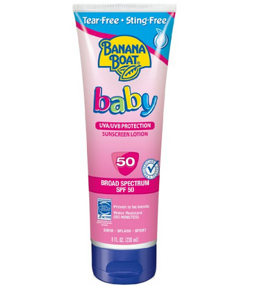 Banana Boat 香蕉船Baby Sunscreen Tear-Free宝宝无泪配方防晒露