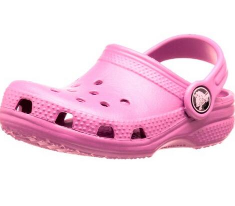 卡洛驰Crocs 招牌经典款洞洞鞋 童鞋 亮粉色