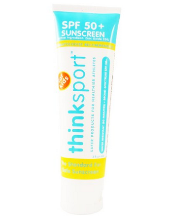 Thinksport Kid's Safe SPF 50+温和物理儿童户外防晒霜