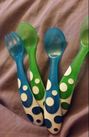 Munchkin 麦肯齐 Fork and Spoon Set 宝宝叉勺套装（6支装）