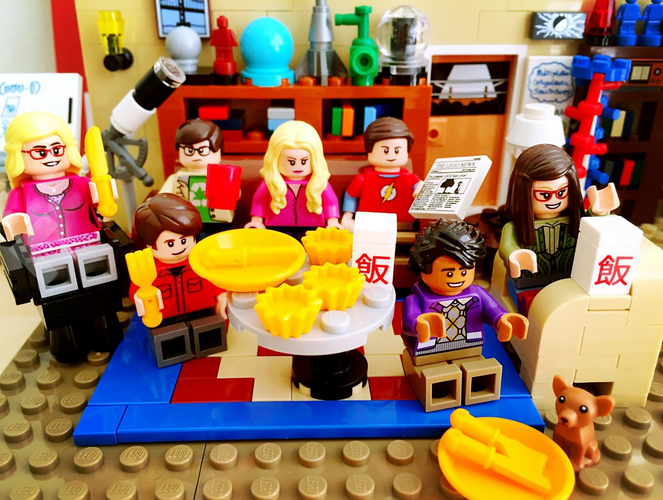 LEGO Ideas 美剧《生活大爆炸》21302系列 LEGO Ideas 美剧《生活大爆炸》21302系列