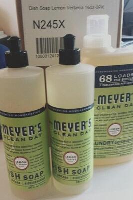 Mrs. MEYER'S CLEAN DAY 梅耶太太 洗洁精 柠檬马鞭草 473ml*3瓶 