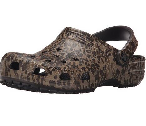 卡洛驰crocs Leopard II 中性豹纹经典款洞洞鞋