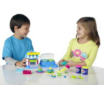 Play-Doh 培乐多雪糕甜品二重奏玩具套装