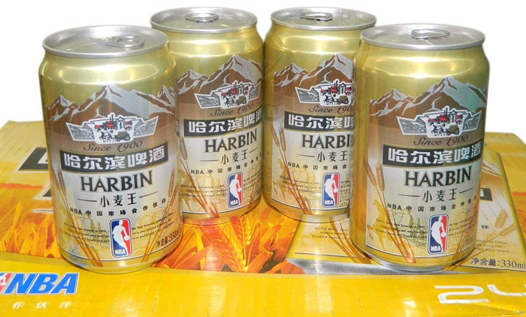 哈尔滨啤酒 小麦王拉罐330ml