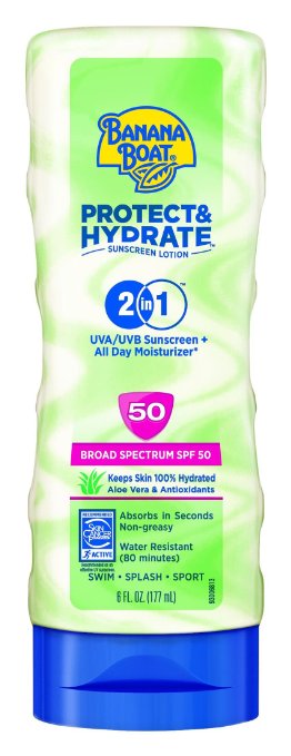 香蕉船二合一芦荟长效保湿防晒乳 SPF 50,177ml 香蕉船二合一芦荟长效保湿防晒乳 SPF 50,177ml