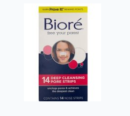 Biore Deep Cleansing Pore Strips 碧柔毛孔清洁鼻贴去黑头