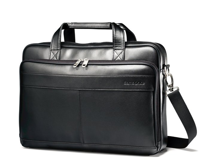 Samsonite 新秀丽 Slim Briefcase 16寸真皮公文包