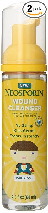 NEOSPORIN First Aid Antiseptic Foam 儿童伤口消炎止痛喷雾