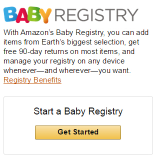 baby registry注册 教程
