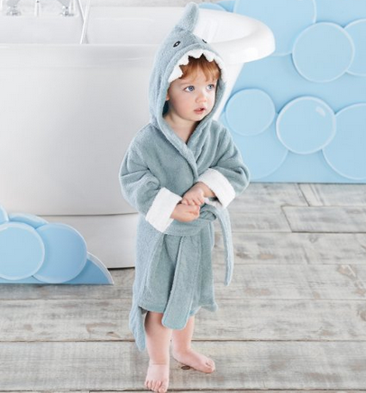 Baby Aspen 婴儿趣味动物造型浴袍