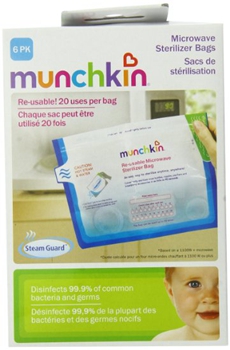 Munchkin 麦肯齐 Steam Guard 可重复使用微波灭菌包 Munchkin 麦肯齐 Steam Guard 可重复使用微波灭菌包