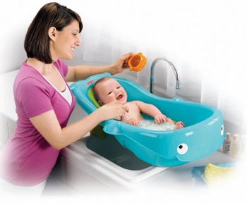 Fisher-Price 费雪小鲸鱼沐浴盆 Fisher-Price 费雪小鲸鱼沐浴盆