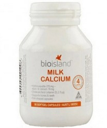 BIO ISLAND 生物岛 澳洲婴幼儿全天然液体乳钙软胶囊 90粒 BIO ISLAND 生物岛 澳洲婴幼儿全天然液体乳钙软胶囊 90粒