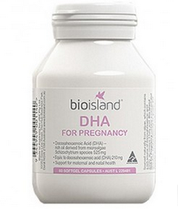 BIO ISLAND 生物岛 孕妇DHA胶囊 60粒 BIO ISLAND 生物岛 孕妇DHA胶囊 60粒