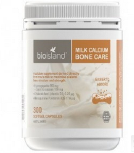 Bio Island 生物岛 液体钙软胶囊 增强骨骼健康 300粒