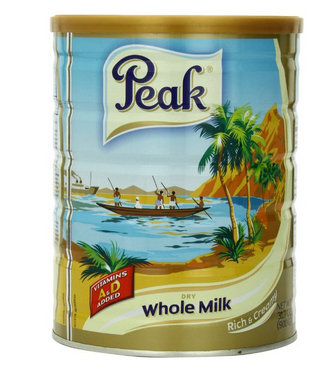 Peak Dry Whole Milk Powder全脂奶粉