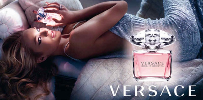 范思哲Versace 粉色香恋水晶钻女士香水