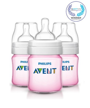 10 飞利浦 AVENT 新安怡防胀气奶瓶4oz