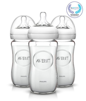 13 AVENT 新安怡 宽口径自然原生玻璃奶瓶