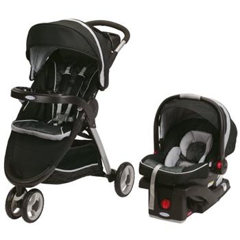 GRACO 葛莱 FastAction 折叠婴儿手推车+ 旅行车载提篮组合 GRACO 葛莱 FastAction 折叠婴儿手推车+ 旅行车载提篮组合