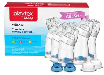 Playtex BPA Bottle 倍儿乐婴儿宽口径防胀气奶瓶套装