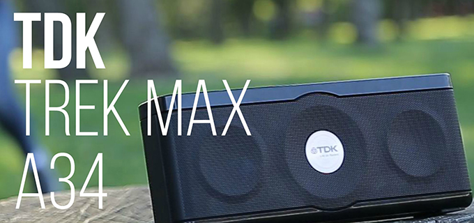TDK Max A34 便携防水蓝牙音箱