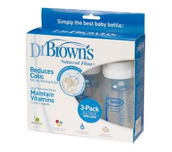 Dr. Brown’s 布朗博士宽口径奶瓶 240ml*3个装