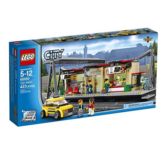 LEGO 乐高 拼插类玩具 City城市系列火车站