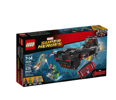 LEGO 乐高 76048 超级英雄系列钢铁骷髅地下攻击
