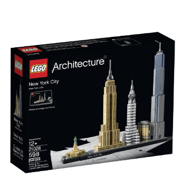 LEGO 乐高 21028 建筑系列之纽约城