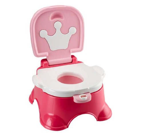 Fisher-Price 费雪 Stepstool Potty皇冠3合1训练马桶