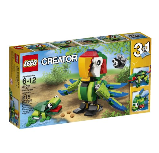  LEGO 乐高 Creator 创意系列 热带雨林动物