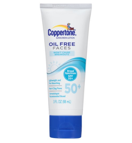 Coppertone 水宝宝 无油防晒乳 SPF50+