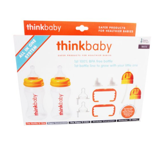 Thinkbaby 婴儿奶瓶鸭嘴杯吸管杯多合一套装