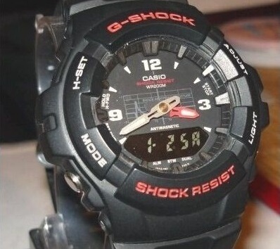 Casio 卡西欧 G-Shock G100-1BV 男士多功能腕表
