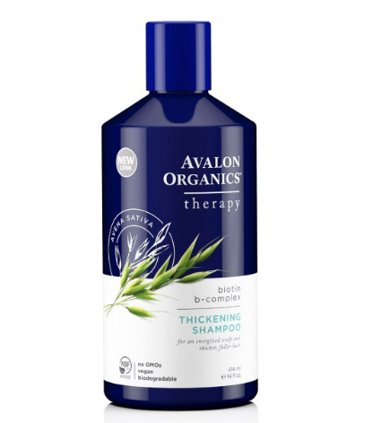 Avalon Organics, 生物素B群厚发洗发水,
