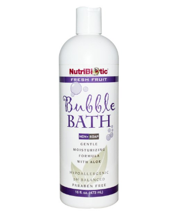 NutriBiotic, 无皂水果泡泡浴 16液体盎司(473毫升)。