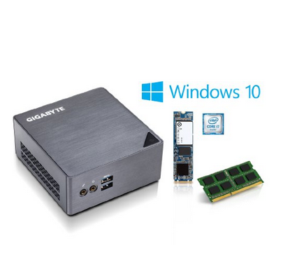 GIGABYTE 技嘉 GB-BSi7H-6500 BRIX 迷你PC主机（i7-6500U/4GB/120GB） 