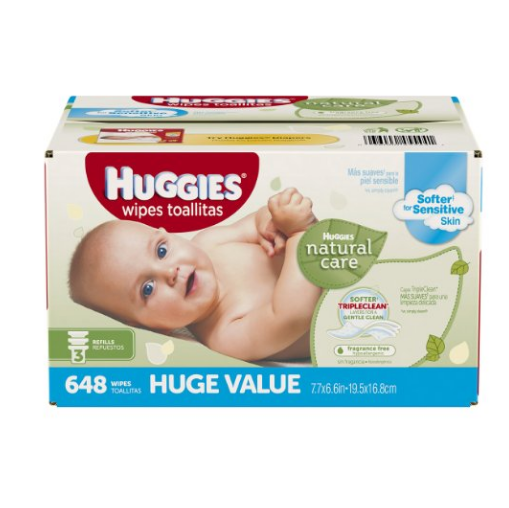 Huggies Natural Care 温和配方婴儿湿巾