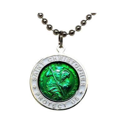 St. Christopher Surf Necklace 旅行者的守护神 项链